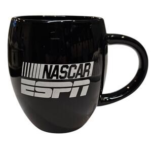 NASCAR ESPN It's the Life Black Large Coffee Mug